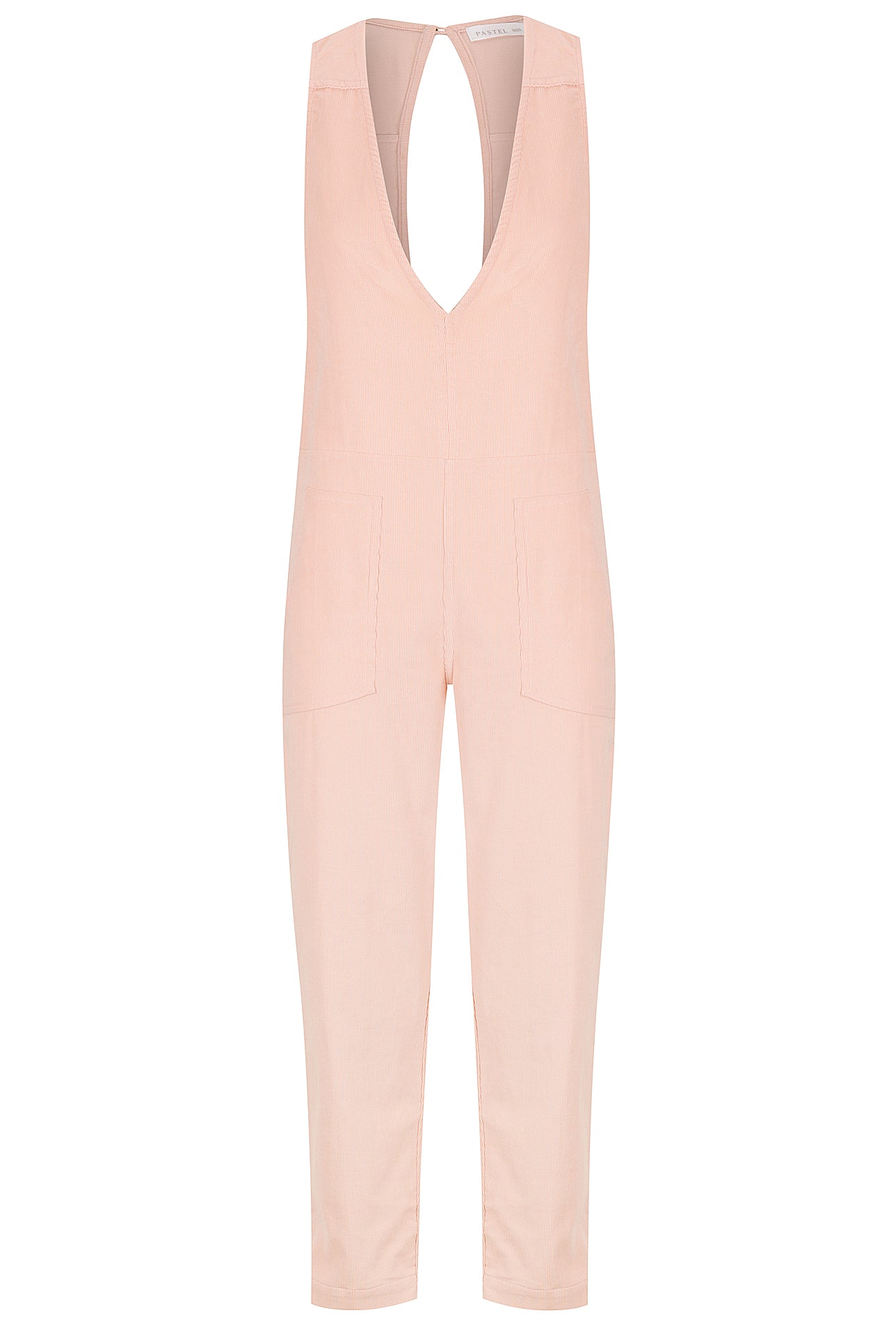 Solana Cord Romper - Rose