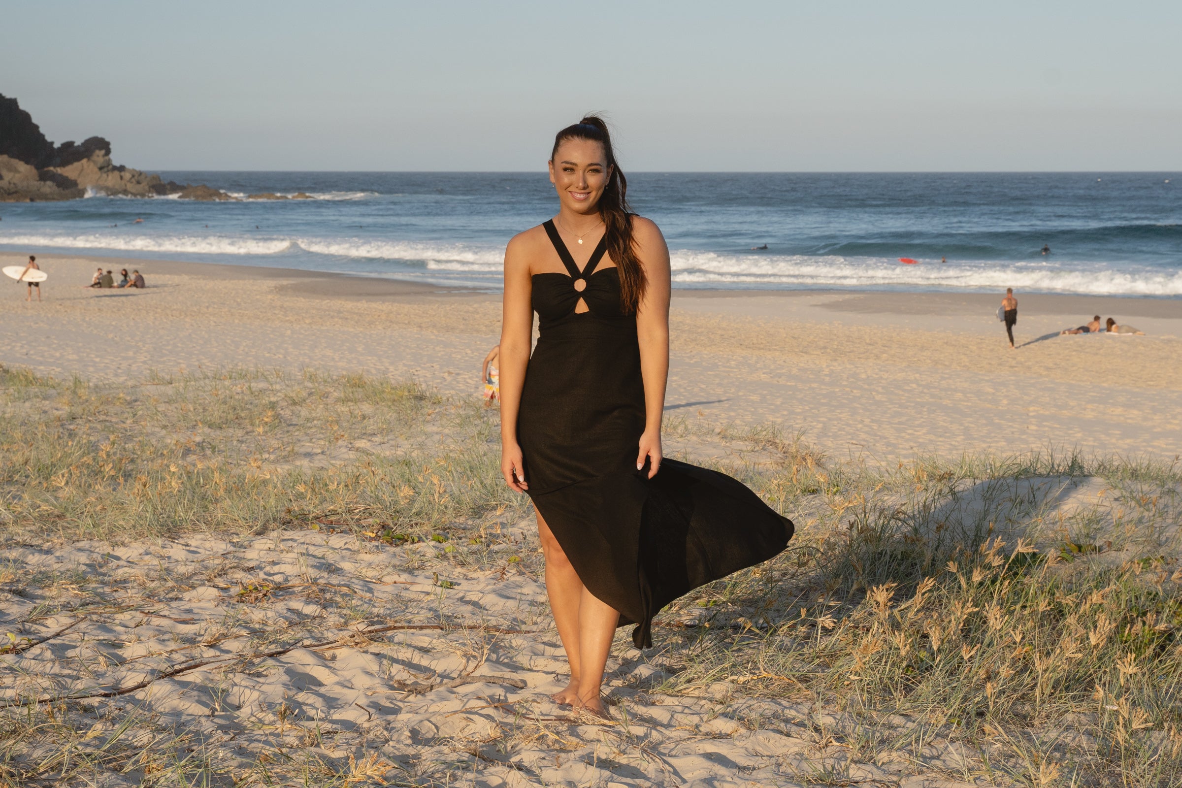 Solana Enso Dress - Black