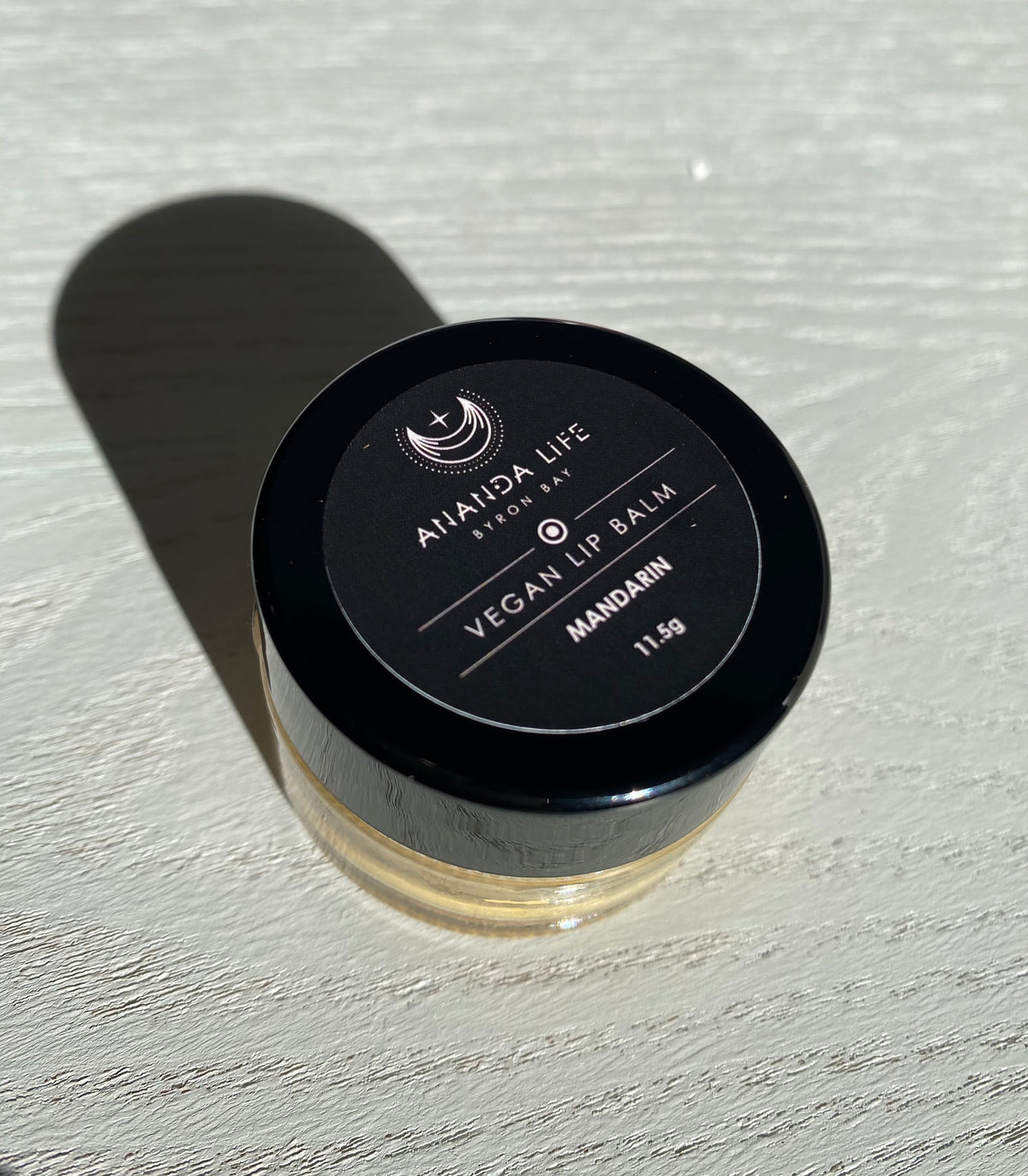 Ananda Life Natural Lip Balm Vegan Mandarin Pastel Byron Bay